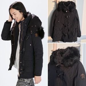 ⚡️Zara⚡️Puffer Parka with Toggles